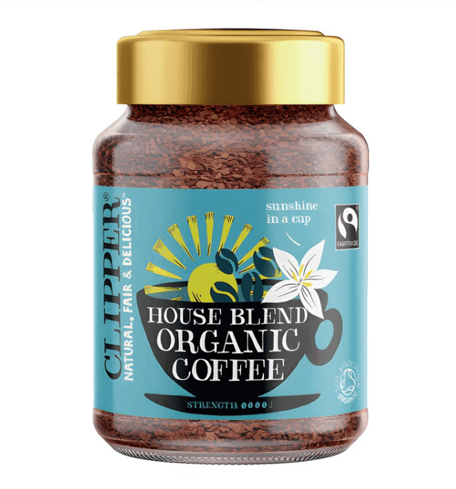 Clipper House Blend Instant Coffee (100g) (Organic)