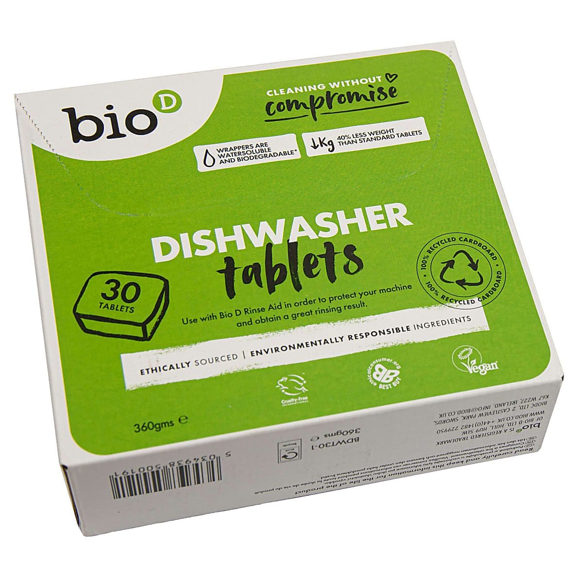 Bio-D Dishwasher Tablets