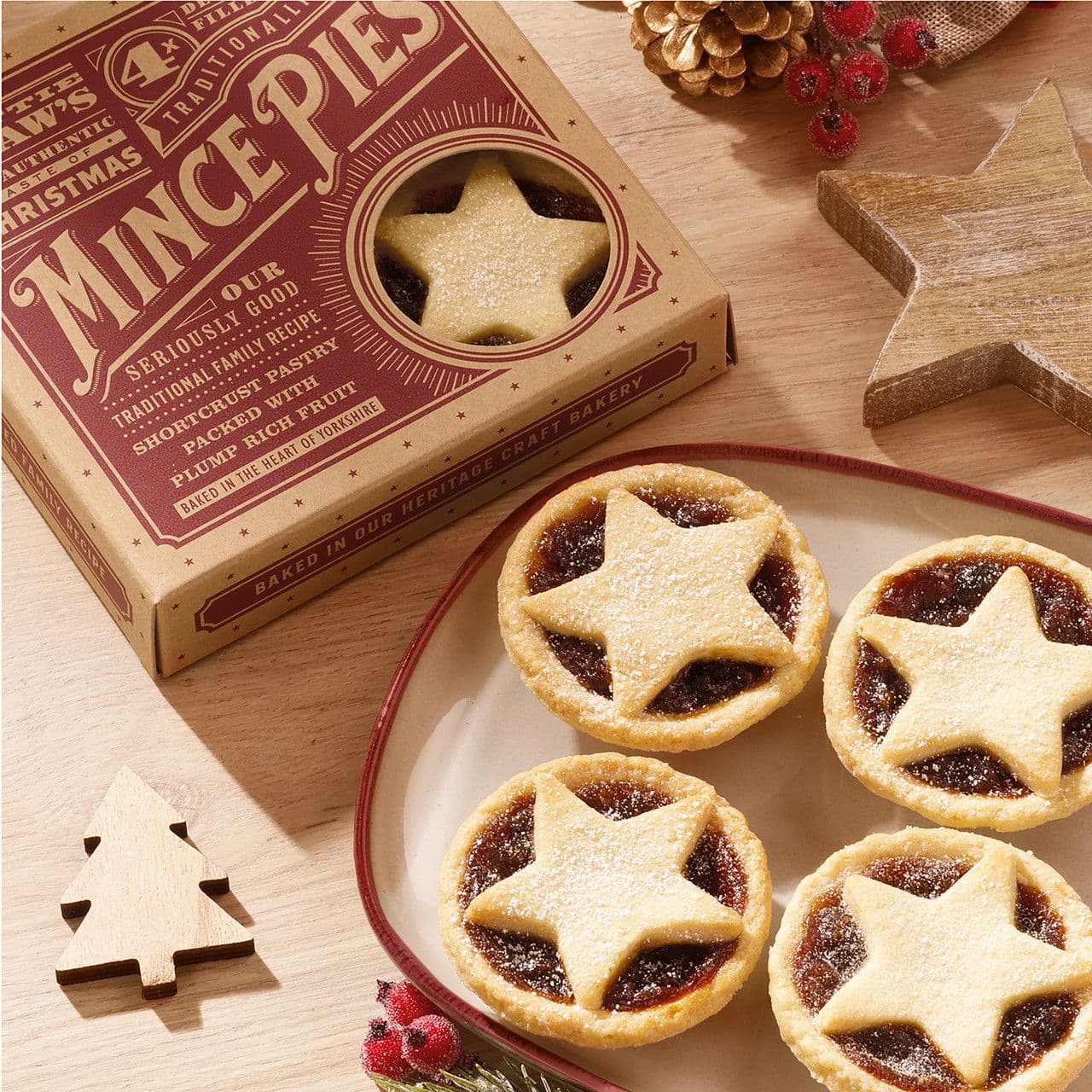 Mince Pies - Lottie Shaw's (4 Pack)