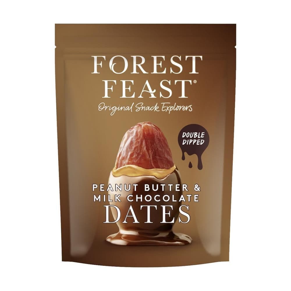 Forest Feast - Milk Chocolate Peanut Butter Dates 140g