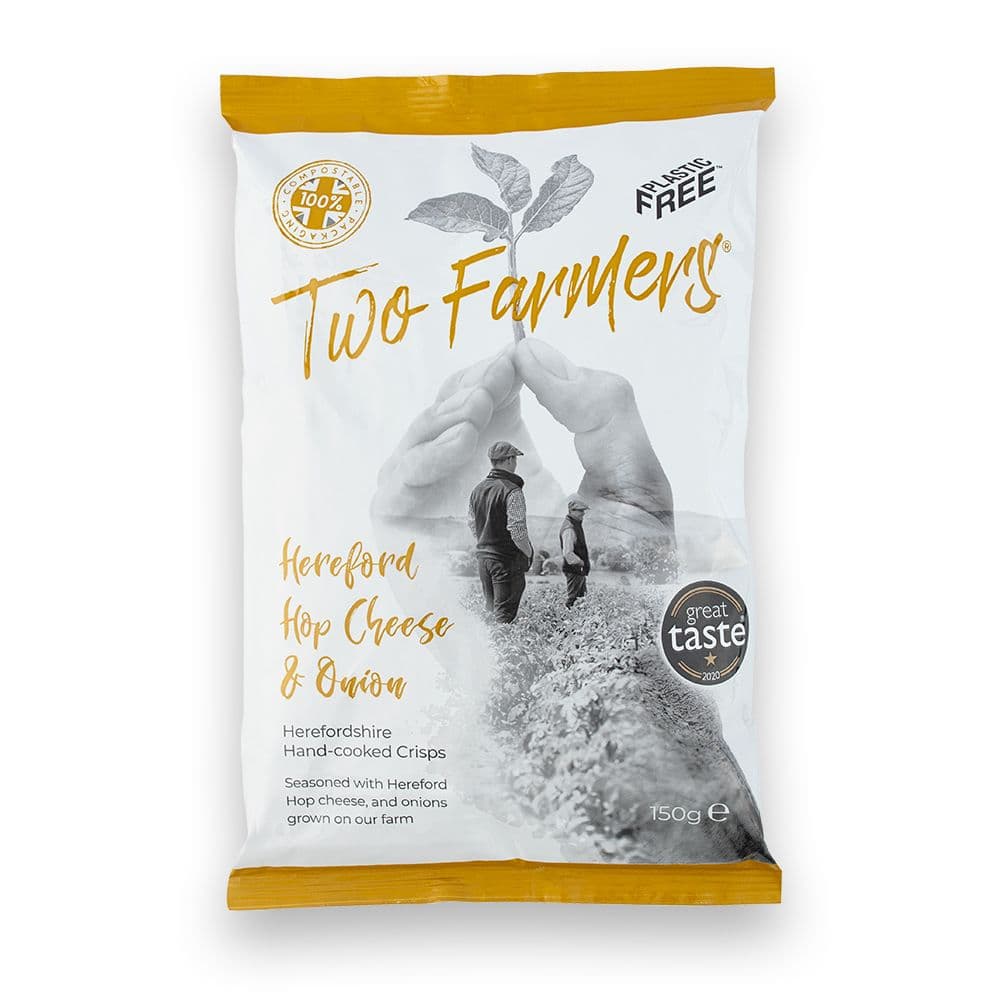 Cheese & Onion Crisps (150g Compostable Bag)