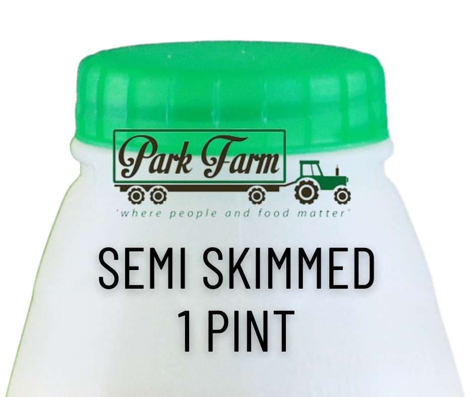 1 Pint SEMI SKIMMED Milk (Park Farm)
