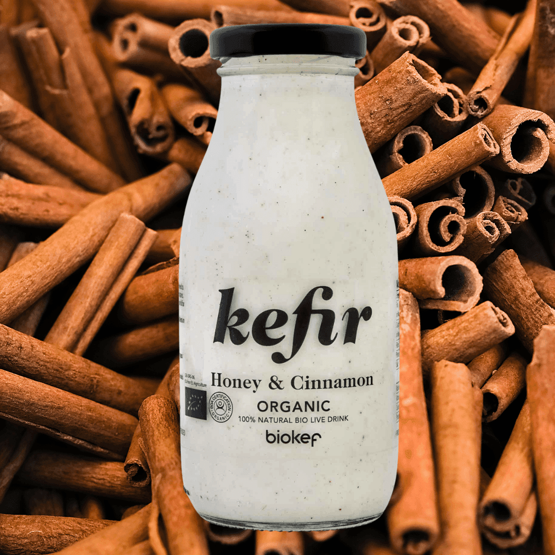 Kefir - Honey & Cinnamon (Dairy) (Organic)