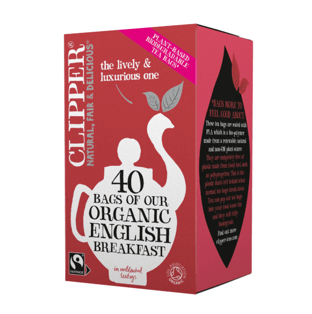 Clipper English Breakfast Tea (40 Bags) (Organic)
