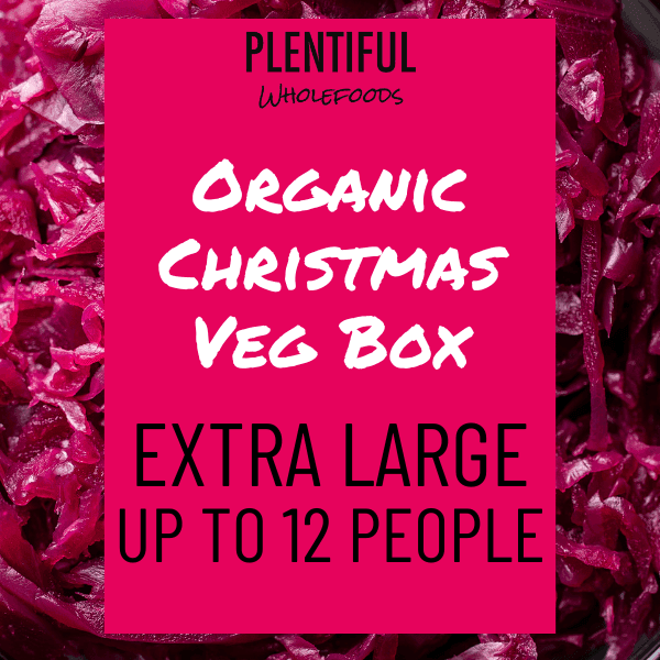 EXTRA LARGE Organic Christmas Dinner Veg Box (Pre Order)